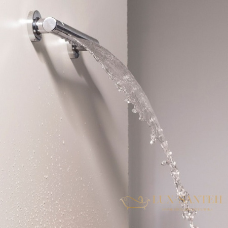 каскадный излив bossini cascata-wall 250 i00271f.030, хром