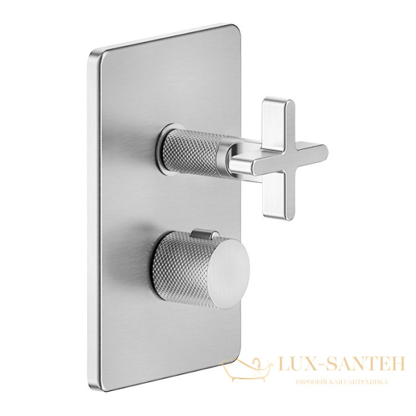 термостат gessi inciso+ 58234.149 для ванны, finox brushed nickel