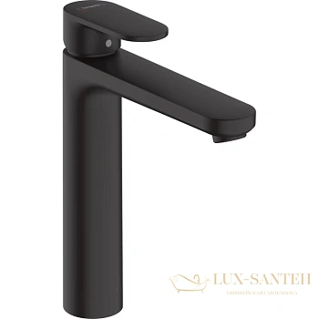 смеситель для раковины hansgrohe vernis blend 71552670, черный матовый