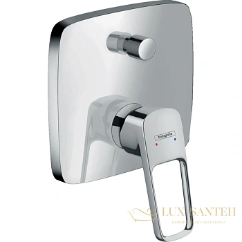 смеситель для ванны hansgrohe logis loop (внешняя часть) 71264000, хром