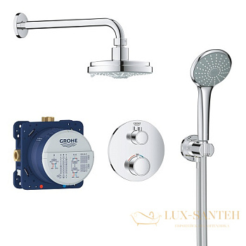 душевая система grohe grohtherm 34735000, хром