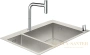 кухонная мойка с встроенным смесителем hansgrohe c71-f655-09 75x50 43206000