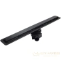 душевой канал bettoserb confluo frameless black matte line 13701323 950 мм 2 в 1 с основой под плитку, черный матовый