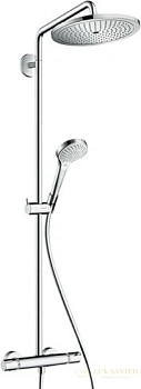 душевая стойка hansgrohe croma select s 26790000, showerpipe 280 1jet с термостатом