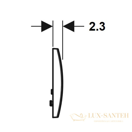 смывнaя клавиша geberit delta01 115.107.11.1, белый