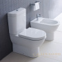 чаша напольного унитаза duravit darling new 2138090000, белый