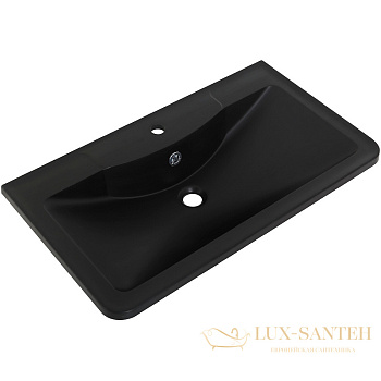 раковина belbagno bb1000/455-lv-art-alr-nero 100 см, черный матовый