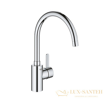 смеситель grohe eurosmart cosmopolitan 32843002 для мойки, хром