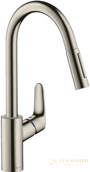 смеситель для кухни hansgrohe focus под сталь 31815800