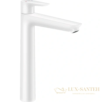 смеситель для раковины hansgrohe talis e 71716700, белый