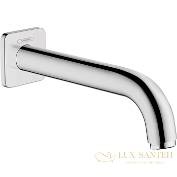 излив на ванну hansgrohe vernis shape 71460000 хром