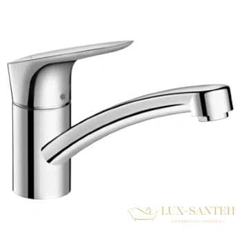 смеситель hansgrohe logis 71830000 для кухонной мойки