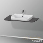 столешница для тумбы duravit happy d.2 plus hp031e08080 1000×550 мм, графит