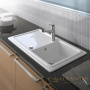 кухонная мойка duravit cassia 60 7513860000 860х510 мм, белый