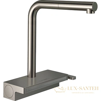 смеситель для кухни hansgrohe 73830800 m81 aquno select с вытяжным душем