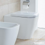 чаша приставного унитаза duravit happy d.2 2159090000, белый