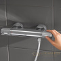 термостатический смеситель grohe grohtherm 1000 performance 34827000 для душа, хром