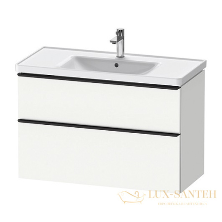 тумба под раковину duravit d-neo de435601818 984х452х625 мм, белый