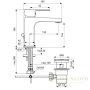 душевой комплект ideal standard esla bd002xc 200 мм, хром