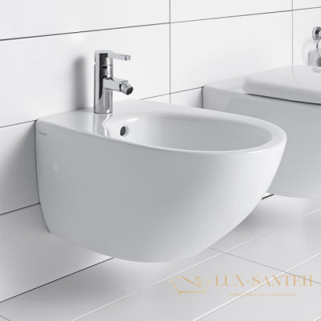 биде duravit architec 2531150000 подвесное, белый