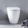 чаша приставного унитаза duravit me by starck 2169090000, белый