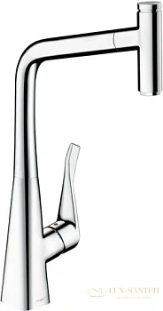 смеситель для кухни hansgrohe metris select хром 14884000