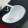 раковина встраиваемая снизу artceram washbasins idea idl001 01 00 600х370 мм, белый