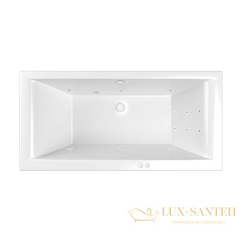 ванна whitecross savia duo 170x80 "line", 0103.170080.100.line.wh, белый