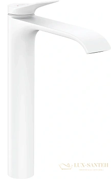 смеситель для раковины hansgrohe vivenis 75042700, матовый белый