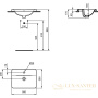 раковина ideal standard connect e504301 50х39 см, белый