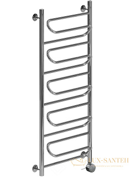 полотенцесушитель электрический ника curve лz 120/50 левый тэн, цвет хром