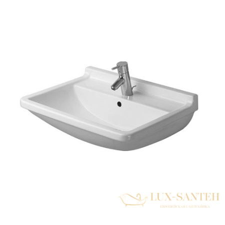 раковина duravit starck 3 0300550000 550х430 мм, белый