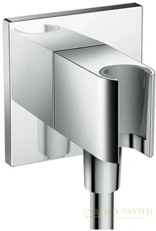 шланговое подсоединение hansgrohe fixfit porter square 26486000