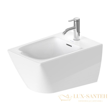 биде duravit viu 2292150000 подвесное, белый