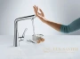 смеситель hansgrohe metris select 14883000 для кухонной мойки