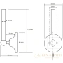 держатель для запасных рулонов bemeta retro 144212038, хром/золотой