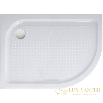 акриловый поддон для душа belbagno tray tray-bb-rh-120/80-550-15-w-l 120x80x15 l с антискользящим покрытием, белый