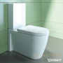 чаша напольного унитаза duravit starck 2 2145090000, белый