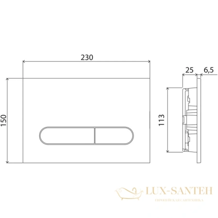 комплект подвесной унитаз belbagno prospero bb507b + bb1055sc + система инсталляции belbagno bb002-80 + bb005-pr-chrome, белый