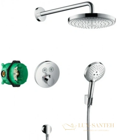 душевой набор hansgrohe raindance select s 27297000