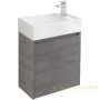 тумба под раковину belbagno kraft mini kraft mini-500/260-1a-so-cg-r 50 см r подвесная, cemento grigio