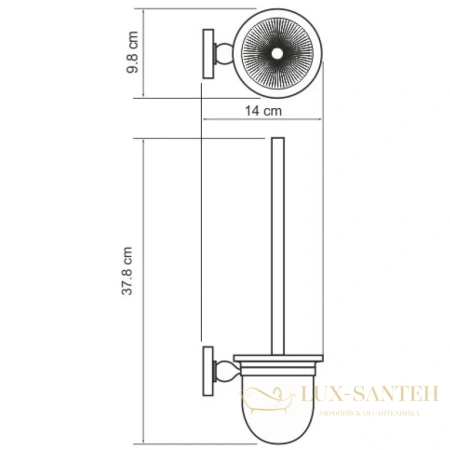 ерш wasserkraft nau k-7727, хром