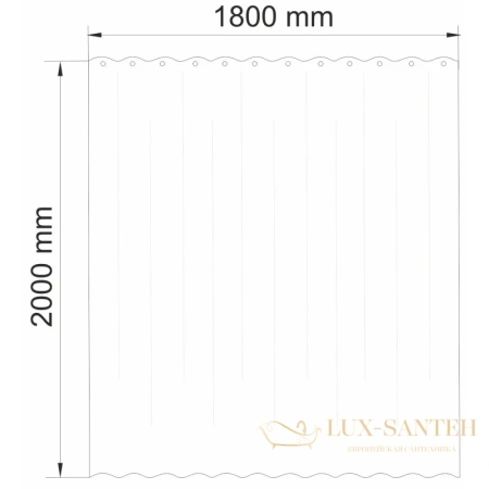 штора wasserkraft lossa sc-81104 для ванной комнаты, серый, розовый