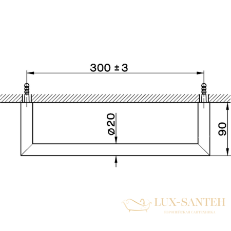 cisal system, sy09010021, полотенцедержатель 30 см, подвесной, цвет хром