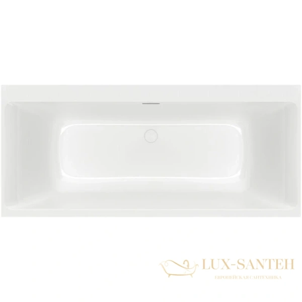 квариловая ванна villeroy & boch subway 3.0 ubq170sbw2dv-01 170х75 см, альпийский белый