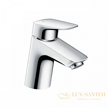 смеситель для раковины hansgrohe logis 71076000, хром