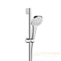 душевой гарнитур hansgrohe croma select e multi 26580400 белый/хром