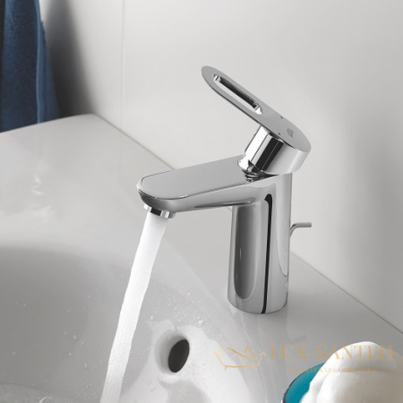 смеситель grohe bauloop 23335000 для раковины, хром