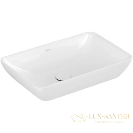 раковина villeroy & boch venticello 411355r1 55х36 см, альпийский белый