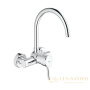 смеситель grohe concetto 32667001 для мойки, хром